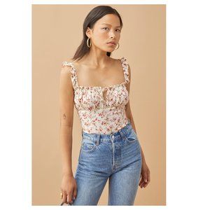 Reformation Cortese Top Tosca Floral